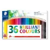 STAEDTLER "Ergo Soft" Háromszögletű színes ceruza készlet fém dobozban (36 db)