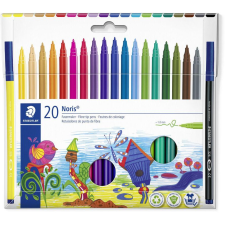 STAEDTLER Fasermaler Noris 20er-Set im Kartonetui 1mm retail (326 C20) filctoll, marker