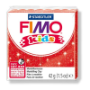 STAEDTLER FIMO Kids Égethető gyurma 42g - Glitteres piros
