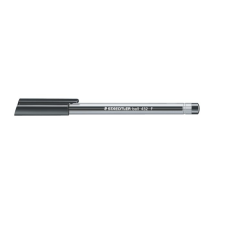 STAEDTLER Golyóstoll, 0,3 mm, kupakos, staedtler &quot;ball 432&quot;, fekete toll