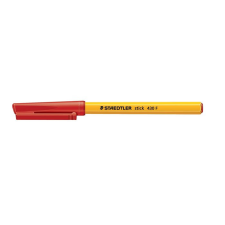 STAEDTLER Golyóstoll, 0,3 mm, kupakos, STAEDTLER &quot;Stick 430 F&quot;, piros toll