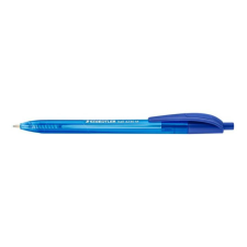 STAEDTLER Golyóstoll, 0,5 mm, nyomógombos, STAEDTLER "Ball 423 M", kék toll