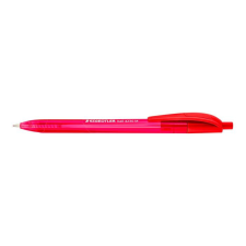 STAEDTLER Golyóstoll, 0,5 mm, nyomógombos, STAEDTLER "Ball 423 M", piros toll