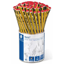 STAEDTLER Grafitceruza display, HB, hatszögletű, STAEDTLER Noris ceruza
