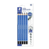 STAEDTLER Grafitceruza készlet, jumbo, hatszögletű, STAEDTLER  Design Journey Lumograph , 5 különböző keménység