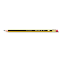 STAEDTLER Grafitceruza radírral, HB, hatszögletű, STAEDTLER "Noris 122" ceruza