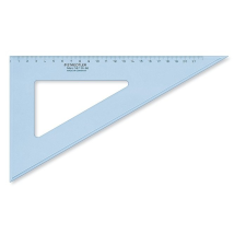STAEDTLER Háromszög vonalzó, műanyag, 60°, 25 cm, staedtler &quot;mars 567&quot;, átlátszó kék vonalzó