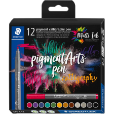 STAEDTLER MultiInk Pigment Arts calligraphy pen 12er-Set retail (375 C12) filctoll, marker