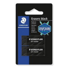 STAEDTLER Művészeti radír Staedtler Design Journey fekete 2 db-os bliszteres radír