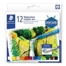 STAEDTLER Művészeti zsírkréta Staedtler Design Journey akvarell 12 db-os klt. kréta