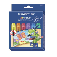STAEDTLER Noris Club Zsírkréta készlet 6 csillogó szín (2390M C6) kréta