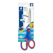 STAEDTLER Olló, hobbi, 21 cm, STAEDTLER Noris® 965, kék (TS96521NBK) olló