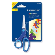 STAEDTLER Olló, iskolai, 14 cm, balkezes, STAEDTLER "Noris Club", kék olló