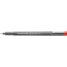 STAEDTLER pigment liner Tűfilc 0.5mm - Piros (308 05-2) filctoll, marker