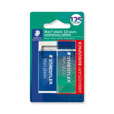 STAEDTLER Radír, STAEDTLER  Mars® Plastic 526 , 125 years , kék-zöld radír