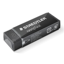 STAEDTLER Radír, staedtler "rasoplast b20", fekete radír