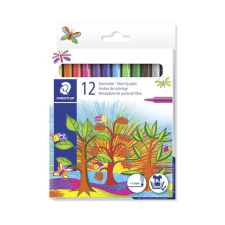 STAEDTLER Rostirón készlet, 1 mm, STAEDTLER "325", 12 különböző szín filctoll, marker
