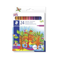STAEDTLER Rostirón készlet, 1 mm, STAEDTLER "325", 24 különböző szín filctoll, marker