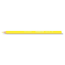STAEDTLER Színes ceruza, háromszögletű, STAEDTLER "Ergo Soft", sárga színes ceruza