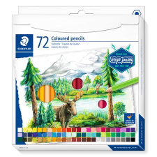 STAEDTLER Színes ceruza készlet, hatszögletű, "146 C", 72 különböző szín (TS146CC72) (TS146CC72) ceruza