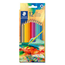 STAEDTLER Színes ceruza készlet, hatszögletű, STAEDTLER 175 C , Multiverzum 2, 12 különböző szín színes ceruza