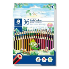 STAEDTLER Színes ceruza készlet, hatszögletű, STAEDTLER Noris Colour 185, 36 különböző szín (TS185CD36) színes ceruza