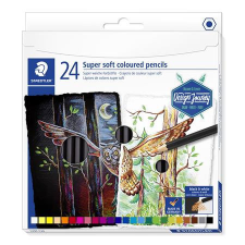 STAEDTLER Színes ceruza készlet, hatszögletű, STAEDTLER &quot;149 C&quot;, 24 különböző szín színes ceruza