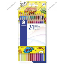 STAEDTLER színesceruza készlet, 24 szín, hatszögletű ceruza
