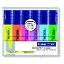 STAEDTLER Szövegkiemelő készlet, 1-5 mm, STAEDTLER, 6 különböző szín (TS364WP6) filctoll, marker