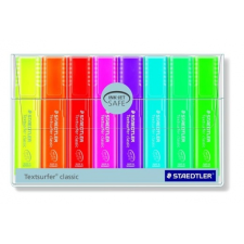 STAEDTLER Szövegkiemelő készlet, 1-5 mm, STAEDTLER, 8 különb filctoll, marker