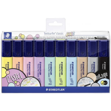 STAEDTLER Szövegkiemelő készlet 1-5 mm Textsurfer Classic Pastel 10 különböző szín filctoll, marker