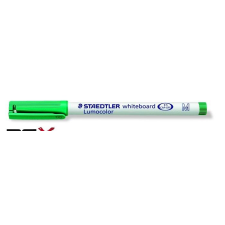 STAEDTLER Táblamarker, 1 mm, M, kúpos, STAEDTLER &quot;Lumocolor 301&quot;, zöld filctoll, marker