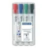 STAEDTLER Táblamarker készlet, 2-5 mm, vágott, STAEDTLER "Lumocolor 351 B", 4 különböző szín
