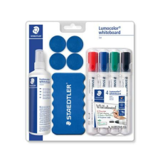 STAEDTLER Táblamarker készlet, 2 mm, kúpos, STAEDTLER Lumocolor® Set 613 S, 10 darabos (TS613S) filctoll, marker