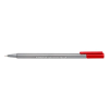  STAEDTLER Tűfilc, 0,3 mm, STAEDTLER "Triplus 334", piros
