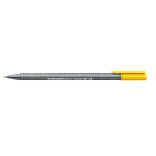 STAEDTLER Tűfilc, 0,3 mm, staedtler &quot;triplus 334&quot;, sárga filctoll, marker