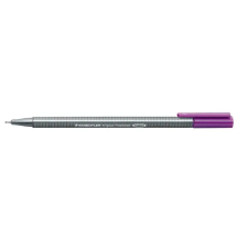 STAEDTLER Tűfilc, 0,3 mm, STAEDTLER "Triplus 334", sötétlila filctoll, marker