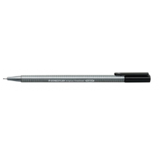 STAEDTLER Tűfilc, 0,3 mm, STAEDTLER "Triplus", fekete filctoll, marker