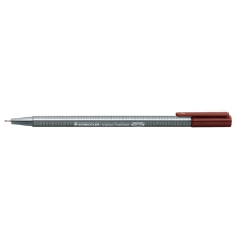 STAEDTLER Tűfilc, 0,3 mm, "Triplus", középbarna filctoll, marker