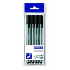 STAEDTLER Tűfilc készlet, 0,3 mm, STAEDTLER "Triplus 334", fekete filctoll, marker