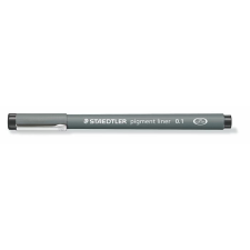 STAEDTLER Tusfilc, 0,1 mm, STAEDTLER "Pigment Liner 308", fekete filctoll, marker