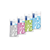  STAEDTLER Vonalzókészlet, műanyag, hajlítható, 4 darabos, STAEDTLER "569 PB", vegyes színek