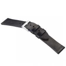 STAILER Premium Select vegán bőr óraszíj, sötétkék 20/18 L óraszíj