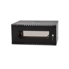 STALFLEX 4U fali rack szekrény 19" 450mm fekete (RC19-4U-450GB) (RC19-4U-450GB) asztali számítógép kellék