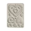 Stamperia Best Sellers Szilikon öntőforma A5 Hearts Silicon Mould (1 db)