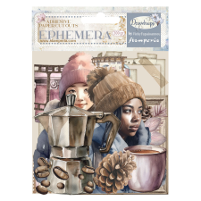 Stamperia Dewdrops Kivágatok - öntapadós Ephemera (1 csomag) matrica