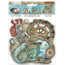 Stamperia Kivágatok - Songs of the Sea - Die Cuts (1 csomag) matrica