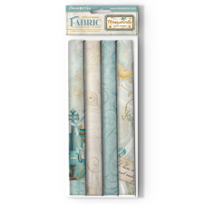 Stamperia Masquerade Textíl lapok 12" (30 cm) Fabric lap (4 ív) matrica