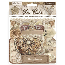 Stamperia Old Lace Kivágatok Die Cuts Assorted (1 csomag) matrica