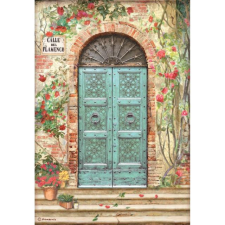 Stamperia Rizspapír A4, Desire Calle de Flamenco/ Stamperia Rice Paper (1 ív) decoupage papír